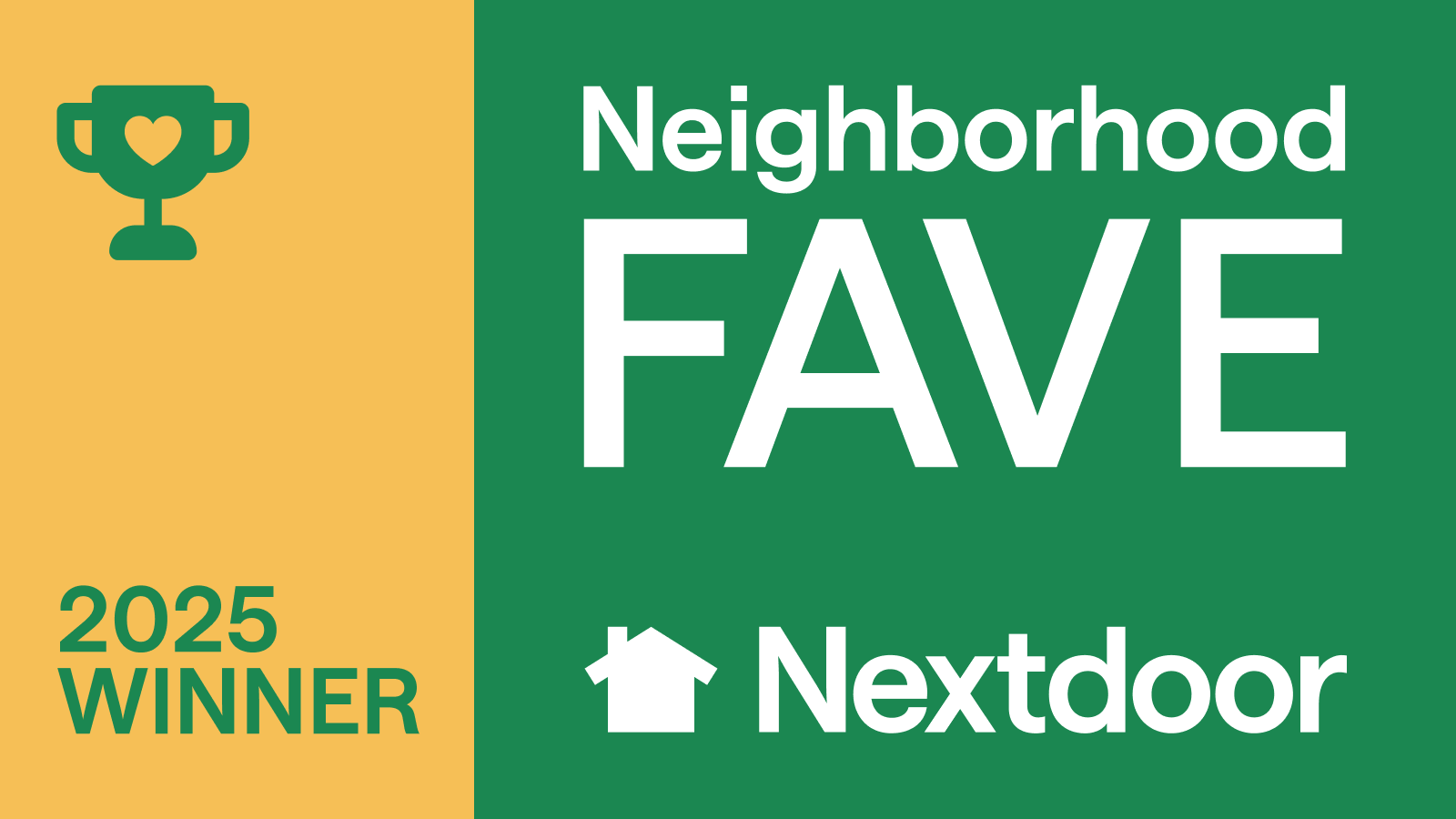 2025 NextDoor Fave Winner